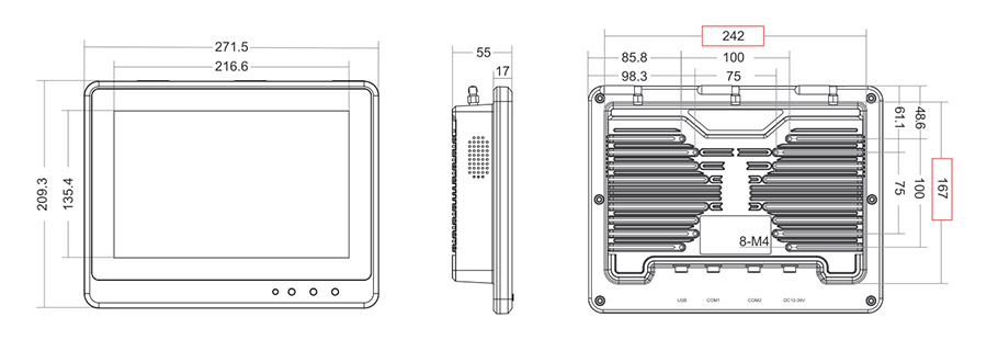 tpc101 m2 dimensions