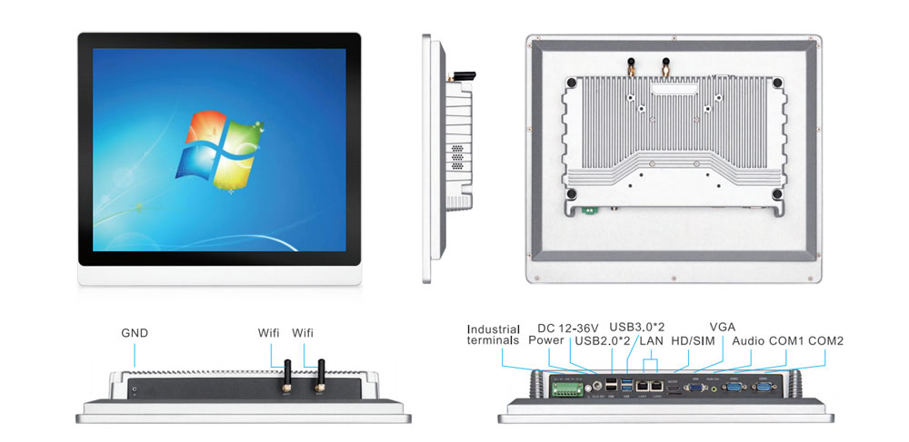  TPC-W401i Linux Tablet PC image