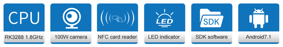 Il monitor industriale tpc-w2 presenta l'immagine