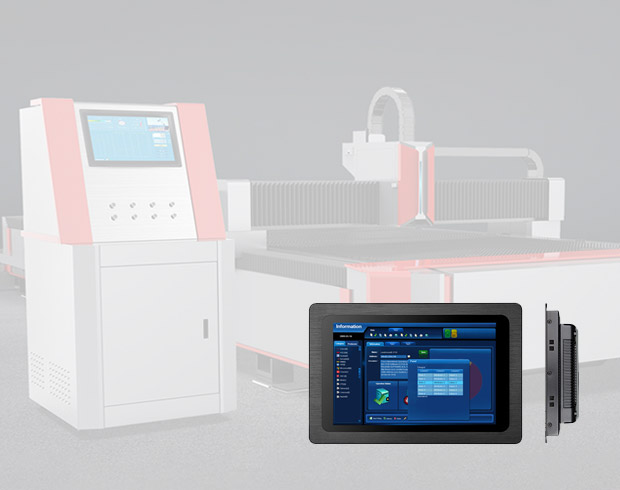 Touchthink 10.1 In Coll Industrial Panel Monitor eingebettet in CNC -Maschine eingebettet 