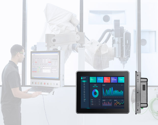 Touchthink 10.4 Zoll Industrie -Panel -Monitor im Industrie -Roboter verwendet 