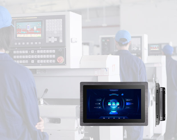 Touchthink 13.3 Zoll Industriepanel -Monitor für Industriemaschinentests 