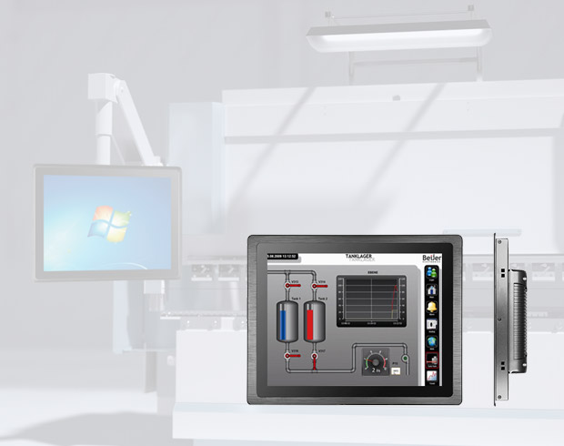 Touchthink 15.0 Zoll Industrie -Panel -Monitor für großen Industriemaschinenbetrieb 