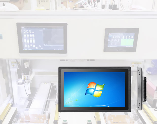 Touchthink 18.5 Zoll Industriepanel -Monitor für Luftfahrttests 