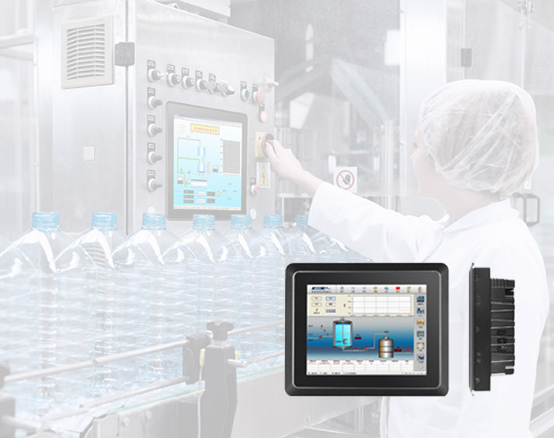 Touchthink 8 Inch Industrial Panel Monitor im Industriepaket verwendet 