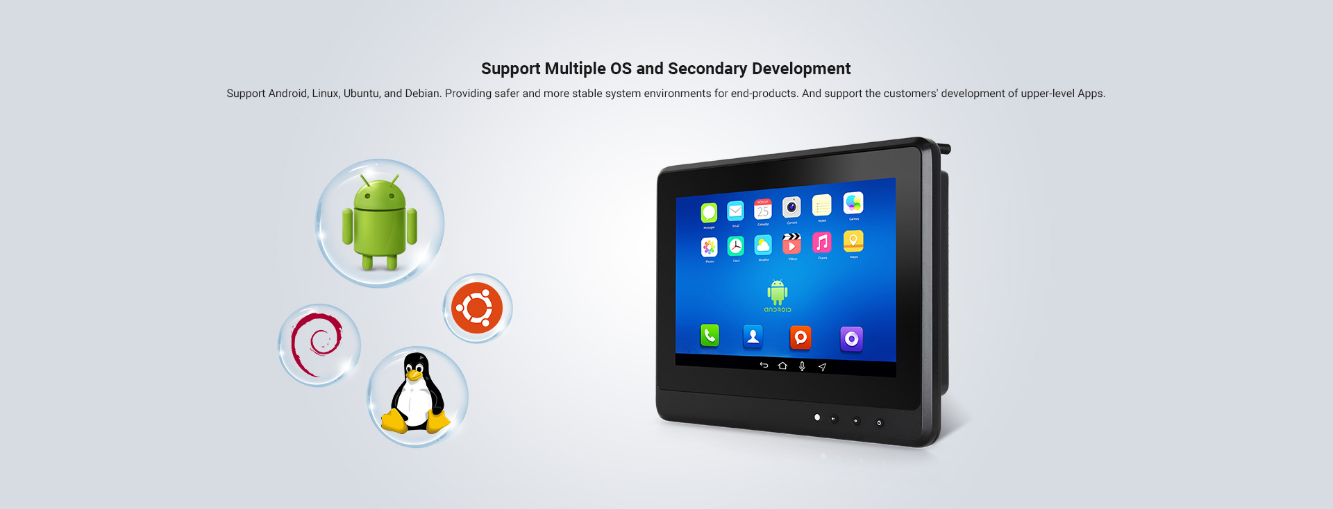  Vehicle Mounted Android All-In-One Panel PC