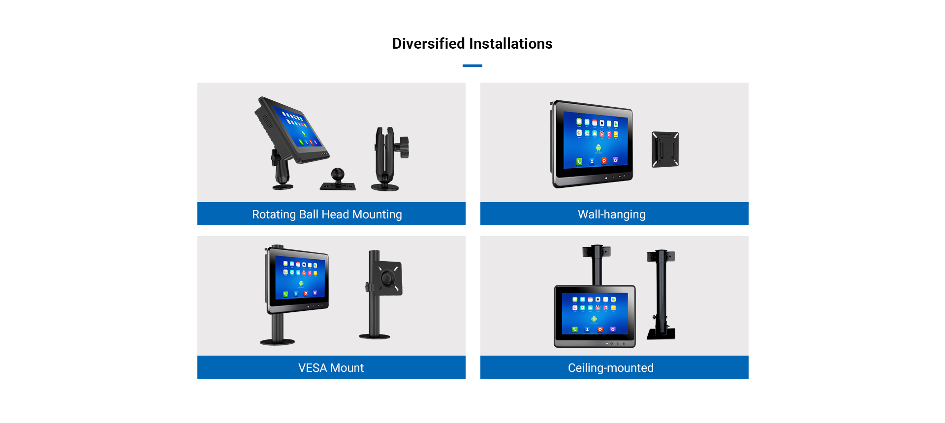 Vehicle Mounted Android All-In-One Panel PC